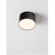 Plafoniere cu spoturi, Spoturi aplicate - Spot aplicat, Plafoniera LED Luldo negru, 11cm