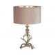 Veioza/Lampa de masa design lux elegant Belle argintiu/roz