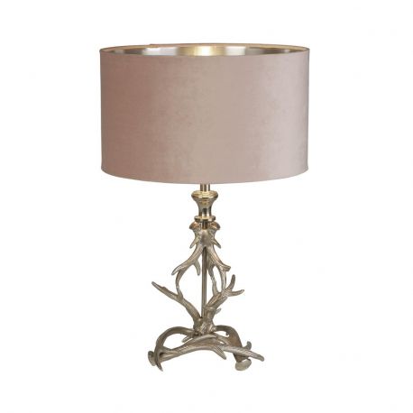 Veioze - Veioza/Lampa de masa design lux elegant Belle argintiu/roz