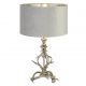 Veioza/Lampa de masa design lux elegant Belle argintiu/gri