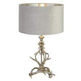 Veioze - Veioza/Lampa de masa design lux elegant Belle argintiu/gri