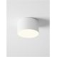 Plafoniere cu spoturi, Spoturi aplicate - Spot aplicat, Plafoniera LED Luldo alb, 11cm