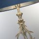 Veioze - Veioza/Lampa de masa design lux elegant Belle argintiu/teal