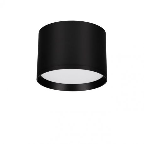 Plafoniere cu spoturi, Spoturi aplicate - Spot aplicat, Plafoniera LED Ziaza negru, 12cm