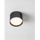 Plafoniere cu spoturi, Spoturi aplicate - Spot aplicat, Plafoniera LED Ziaza negru, 12cm