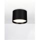 Plafoniere cu spoturi, Spoturi aplicate - Spot aplicat, Plafoniera LED Ziaza negru, 12cm