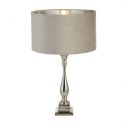Veioza/Lampa de masa design lux elegant Belle crom/taupe
