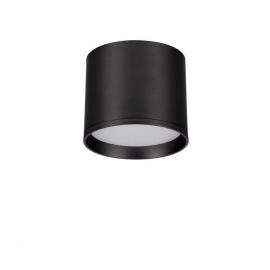 Plafoniere cu spoturi, Spoturi aplicate - Spot aplicat, Plafoniera LED Ziaza negru, 10cm