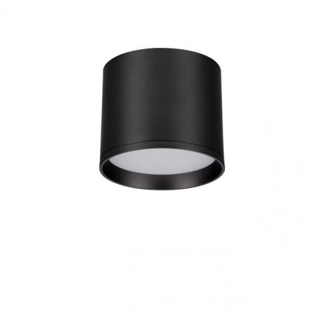 Plafoniere cu spoturi, Spoturi aplicate - Spot aplicat, Plafoniera LED Ziaza negru, 10cm