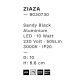 Plafoniere cu spoturi, Spoturi aplicate - Spot aplicat, Plafoniera LED Ziaza negru, 10cm