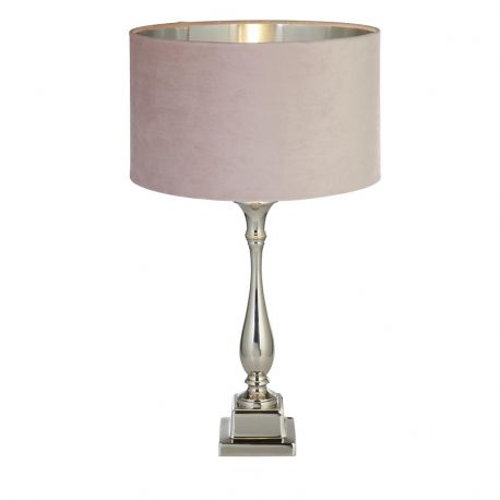 Veioze - Veioza/Lampa de masa design lux elegant Belle crom/roz