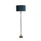 Lampadare - Lampadar/Lampa de podea design lux elegant Belle crom/teal