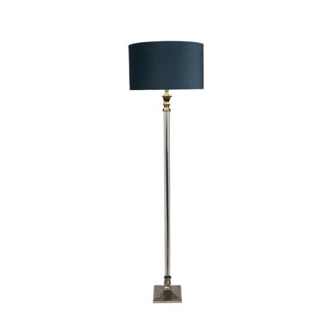 Lampadare - Lampadar/Lampa de podea design lux elegant Belle crom/teal