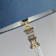 Lampadare - Lampadar/Lampa de podea design lux elegant Belle crom/teal