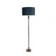 Lampadare - Lampadar/Lampa de podea design lux elegant Belle crom/teal