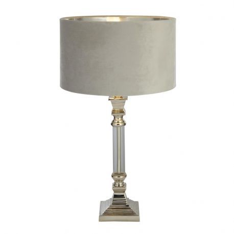 Veioze - Veioza/Lampa de masa design lux elegant Belle crom/gri