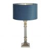 Veioza/Lampa de masa design lux elegant Belle crom/teal