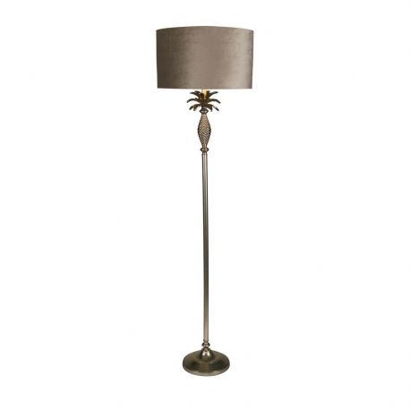 Lampadare - Lampadar/Lampa de podea design lux elegant Belle argintiu/taupe