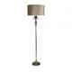 Lampadare - Lampadar/Lampa de podea design lux elegant Belle argintiu/taupe