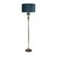Lampadare - Lampadar/Lampa de podea design lux elegant Belle argintiu/teal