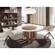 Mese dining - Masa rotunda deosebita design LUX Porcelain Marble 150cm