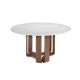 Mese dining - Masa rotunda deosebita design LUX Porcelain Marble 150cm