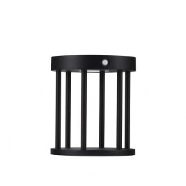 Stalpi - Mini Stalp LED solar iluminat exterior cu senzor de miscare IP65 AIGO H-18cm