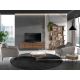 Masute Living - Masuta auxiliara deosebita design LUX Walnut-Marble