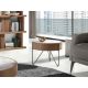 Masute Living - Masuta auxiliara deosebita design LUX Walnut-Marble