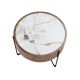 Masute Living - Masuta auxiliara deosebita design LUX Walnut-Marble