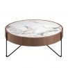 Masuta de cafea deosebita design LUX Walnut-Marble