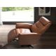 Fotolii - Fotoliu design LUX cu functia relax Cowhide brown leather