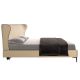 Paturi - Pat dublu tapitat design LUX Cream 180x200cm