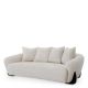 Canapele - Canapea design LUX Siderno, Seashell off-white