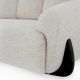 Canapele - Canapea design LUX Siderno, Seashell off-white
