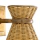 Aplice, corpuri de iluminat pentru pereti - Aplica de perete LUX design natural Kon Tiki