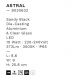 Aplice - Aplica de perete LED iluminat exterior decorativ IP65 ASTRAL