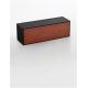 Aplice - Aplica LED de exterior solara cu senzor de miscare IP65 BROWN