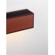 Aplice - Aplica LED de exterior solara cu senzor de miscare IP65 BROWN