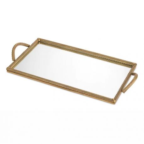 Parfumuri de camera, Idei cadouri, Obiecte decorative - Tava, Obiect decorativ design LUX Salvi Rectangular L