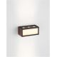 Aplice - Aplica de perete LED iluminat exterior decorativ IP65 INGA