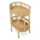 Masute Living - Gheridon, Masuta cu roti din ratan design LUX Dorini