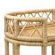 Masute Living - Gheridon, Masuta cu roti din ratan design LUX Dorini