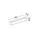 Aplice - Aplica de perete LED iluminat exterior decorativ IP65 INGA