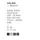 Aplice - Aplica LED ambientala iluminat exterior IP65 VALNO D-30cm