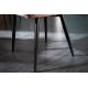 Seturi scaune, HoReCa - Set 2 scaune moderne Milano catifea maro