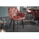 Seturi scaune, HoReCa - Set 2 scaune moderne Milano catifea maro