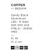 Aplice - Aplica LED ambientala iluminat exterior IP65 COPPER D-18cm