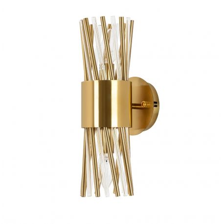 Aplice, corpuri de iluminat pentru pereti - Aplica de perete design modern Lora auriu