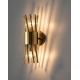 Aplice, corpuri de iluminat pentru pereti - Aplica de perete design modern Lora auriu